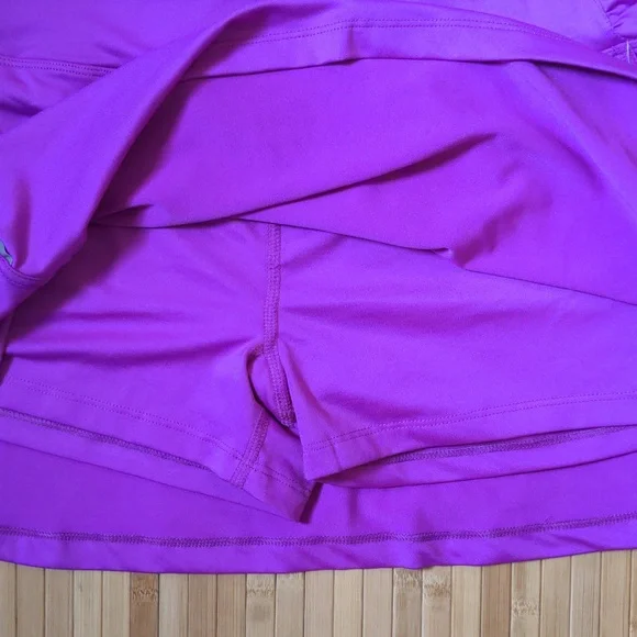 HIND purple athletic tennis golf skirt SKORTS, size extra large, XL NEW nwt - Picture 4 of 6